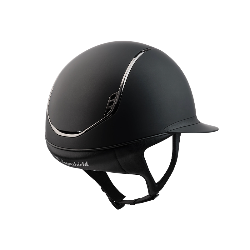 Samshield - Casque d'équitation Miss Shield 2.0 Shadowmatt noir